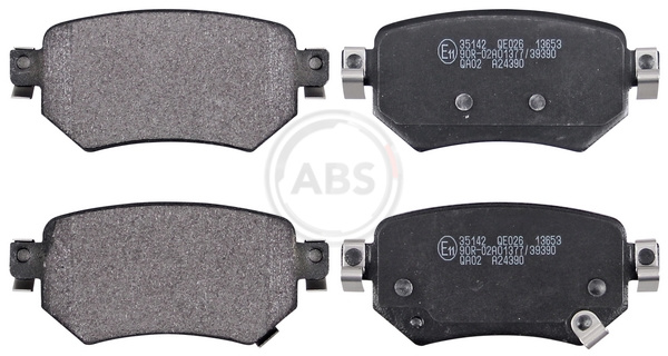 Brake Pad Set, disc brake (Rear axle)  Art. 35142