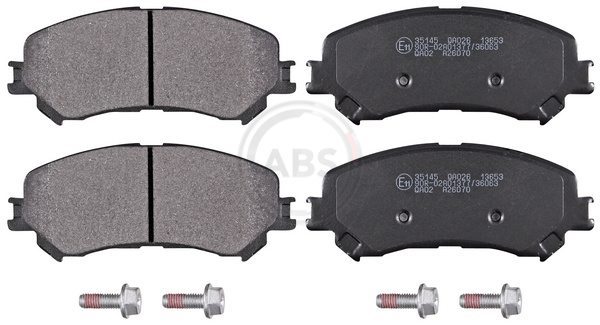 Brake Pad Set, disc brake (Front axle)  Art. 35145