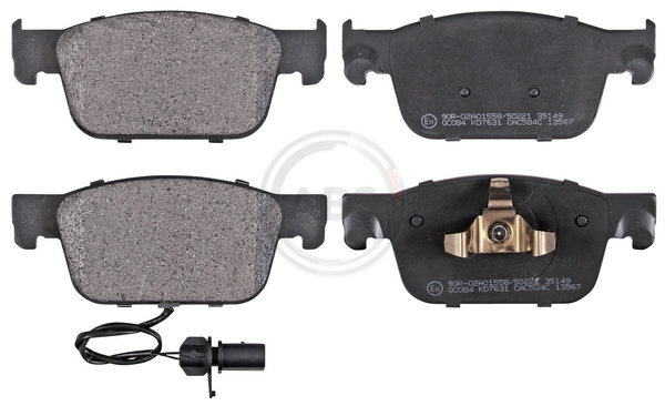 Brake Pad Set, disc brake (Front axle)  Art. 35149