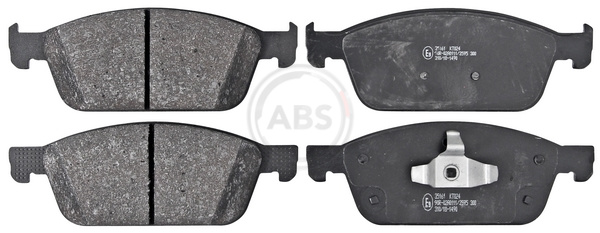 Brake Pad Set, disc brake (Front axle)  Art. 35161