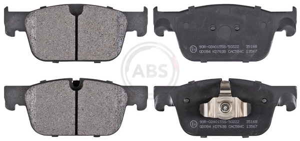 Brake Pad Set, disc brake (Front axle)  Art. 35168