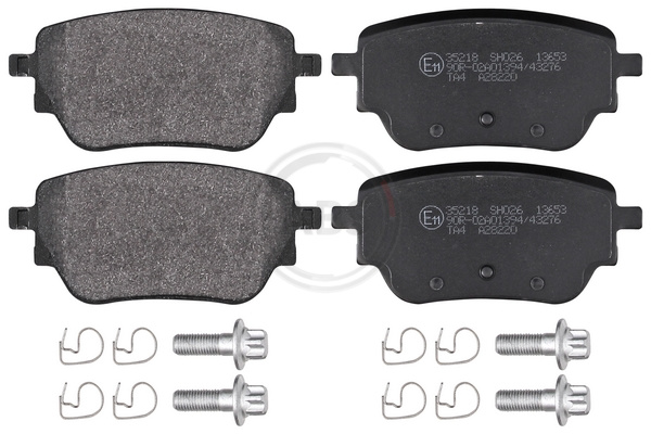 Brake Pad Set, disc brake (Rear axle)  Art. 35218