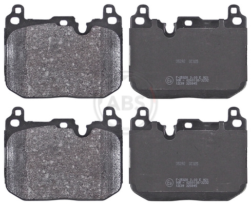 Brake Pad Set, disc brake (Front axle)  Art. 35292