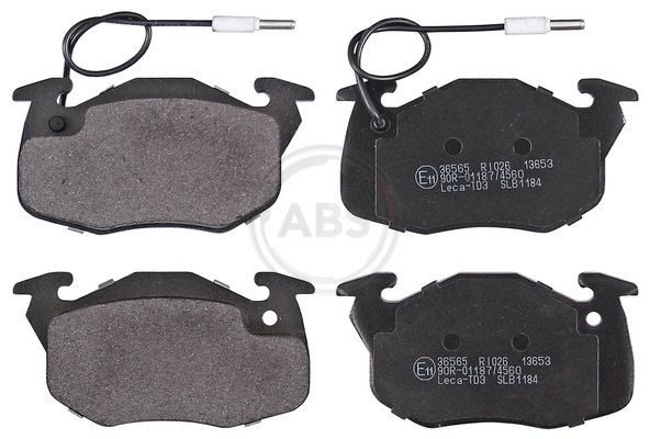 Brake Pad Set, disc brake (Front axle)  Art. 36565