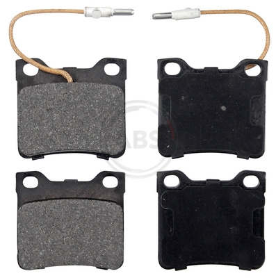 Brake Pad Set, disc brake (Rear axle)  Art. 36683