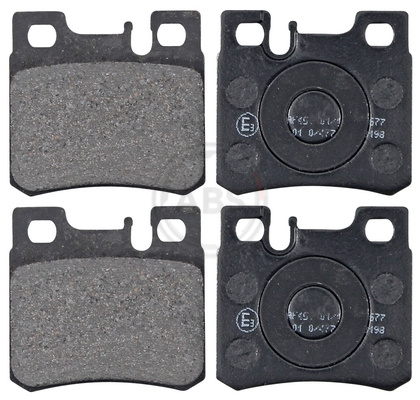 Brake Pad Set, disc brake (Rear axle)  Art. 36687