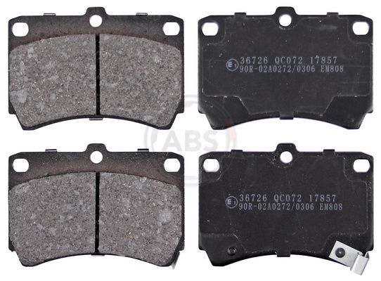 Brake Pad Set, disc brake (Front axle)  Art. 36726