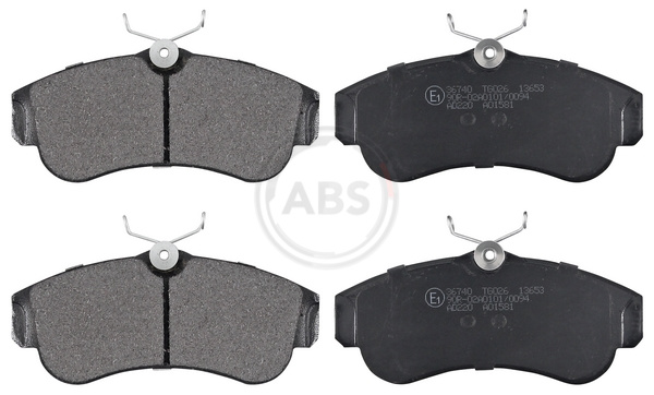 Brake Pad Set, disc brake (Front axle)  Art. 36740