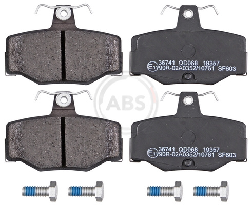 Brake Pad Set, disc brake (Rear axle)  Art. 36741