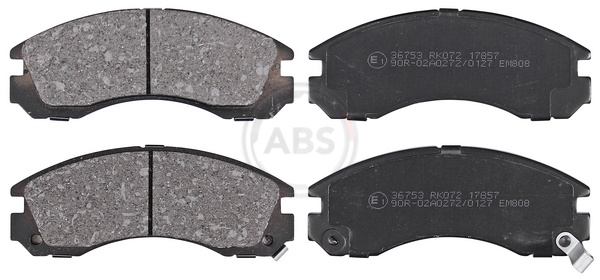 Brake Pad Set, disc brake (Front axle)  Art. 36753