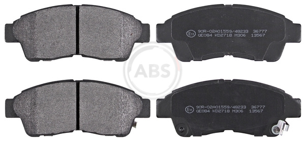 Brake Pad Set, disc brake (Front axle)  Art. 36777