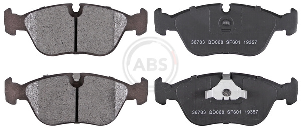 Brake Pad Set, disc brake (Front axle)  Art. 36783