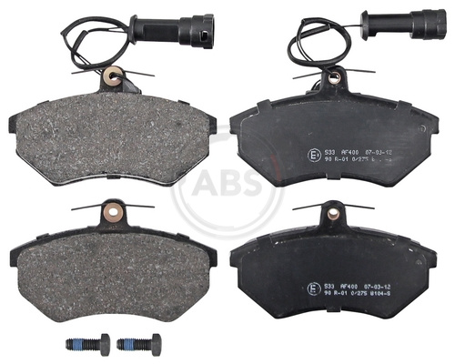 Brake Pad Set, disc brake (Front axle)  Art. 36791