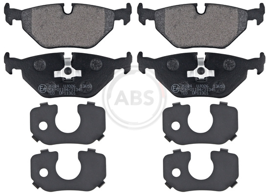 Brake Pad Set, disc brake (Rear axle)  Art. 36824