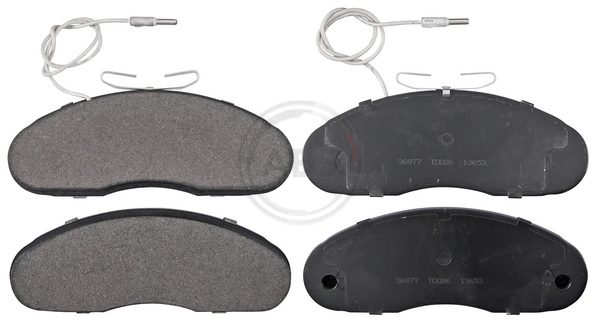 Brake Pad Set, disc brake (Front axle)  Art. 36877