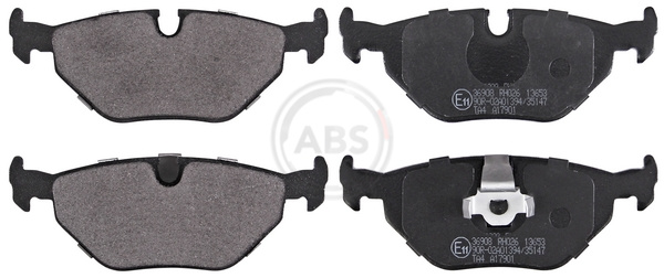 Brake Pad Set, disc brake (Rear axle)  Art. 36908