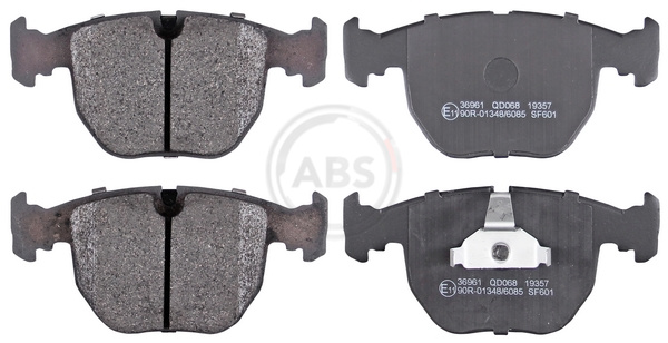 Brake Pad Set, disc brake (Front axle)  Art. 36961