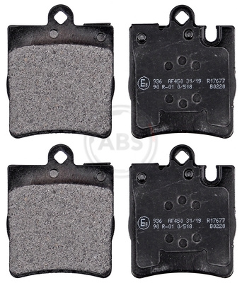 Brake Pad Set, disc brake (Rear axle)  Art. 37022