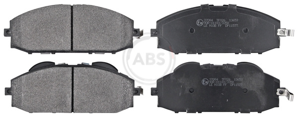 Brake Pad Set, disc brake (Front axle)  Art. 37084