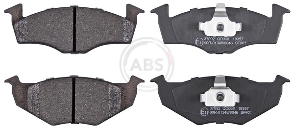 Brake Pad Set, disc brake (Front axle)  Art. 37092