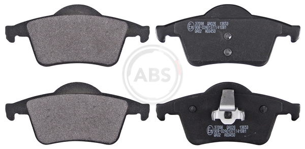 Brake Pad Set, disc brake (Rear axle)  Art. 37098