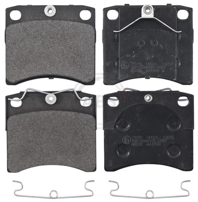 Brake Pad Set, disc brake (Front axle)  Art. 37099