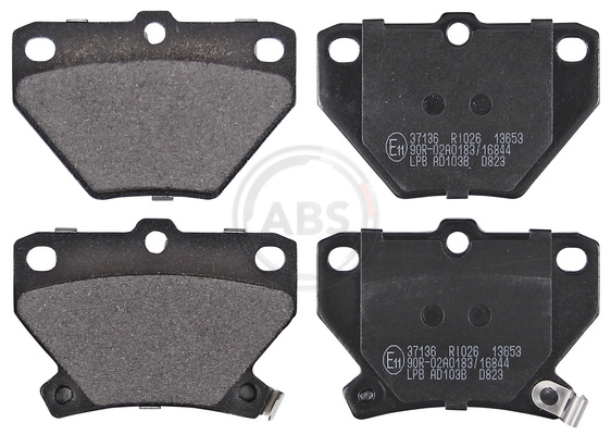 Brake Pad Set, disc brake (Rear axle)  Art. 37136