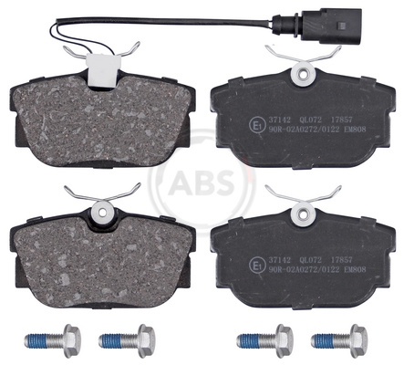 Brake Pad Set, disc brake (Rear axle)  Art. 37142