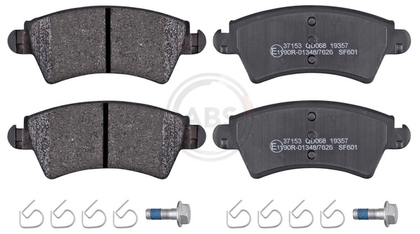 Brake Pad Set, disc brake (Rear axle)  Art. 37153