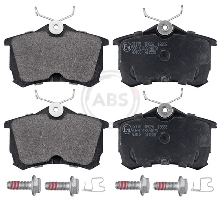 Brake Pad Set, disc brake (Rear axle)  Art. 37175