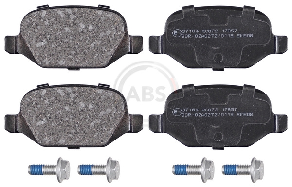 Brake Pad Set, disc brake (Rear axle)  Art. 37184