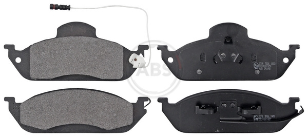 Brake Pad Set, disc brake (Front axle)  Art. 37198