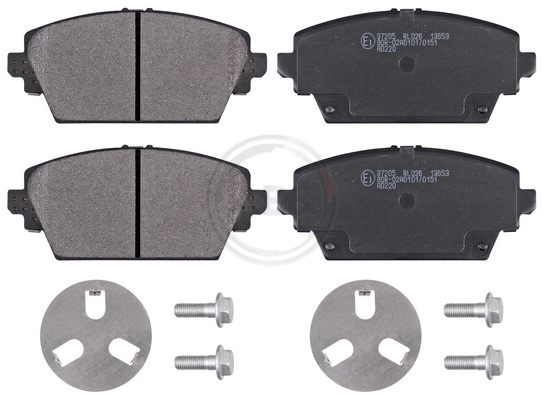 Brake Pad Set, disc brake (Front axle)  Art. 37205