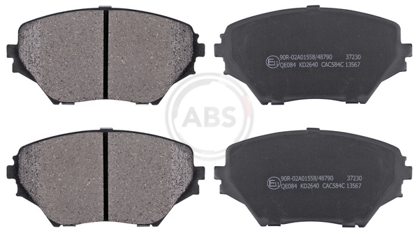 Brake Pad Set, disc brake (Front axle)  Art. 37230