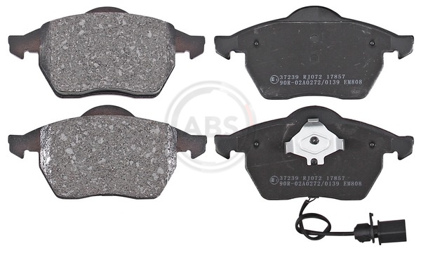 Brake Pad Set, disc brake (Front axle)  Art. 37239