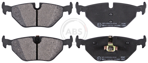 Brake Pad Set, disc brake (Rear axle)  Art. 37267