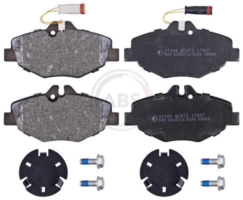 Brake Pad Set, disc brake (Front axle)  Art. 37306