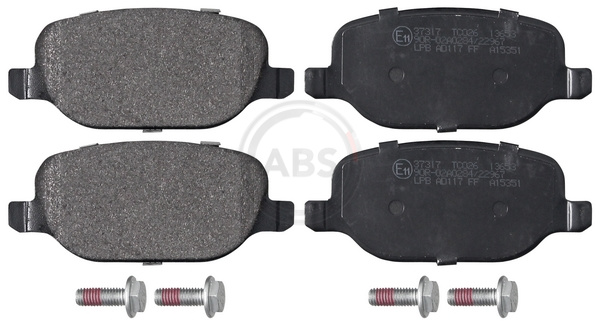 Brake Pad Set, disc brake (Rear axle)  Art. 37317