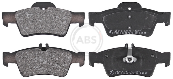 Brake Pad Set, disc brake (Rear axle)  Art. 37319