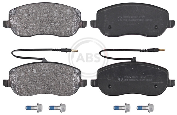 Brake Pad Set, disc brake (Front axle)  Art. 37329