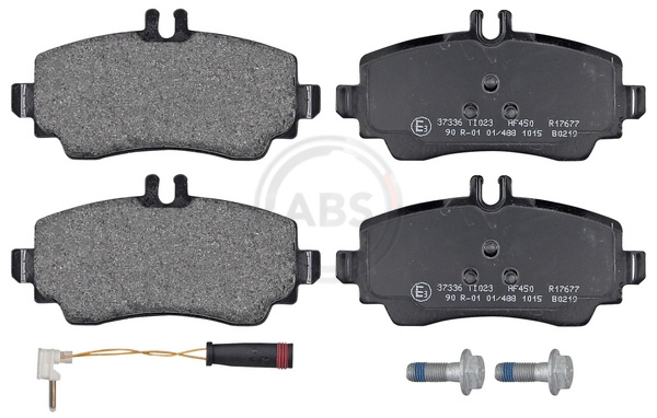 Brake Pad Set, disc brake (Front axle)  Art. 37336