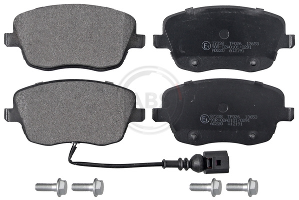 Brake Pad Set, disc brake (Front axle)  Art. 37338