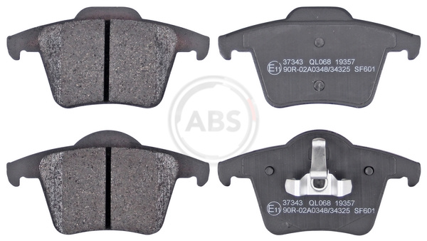 Brake Pad Set, disc brake (Rear axle)  Art. 37343