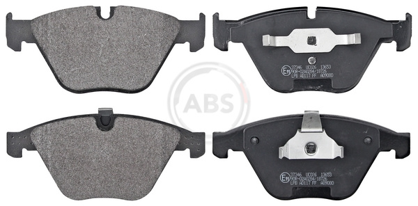 Brake Pad Set, disc brake (Front axle)  Art. 37346