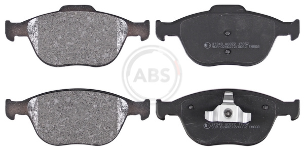 Brake Pad Set, disc brake (Front axle)  Art. 37349