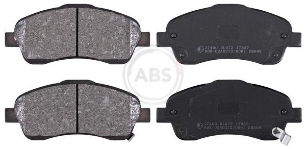 Brake Pad Set, disc brake (Front axle)  Art. 37400