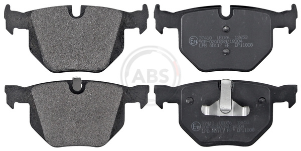 Brake Pad Set, disc brake (Rear axle)  Art. 37410