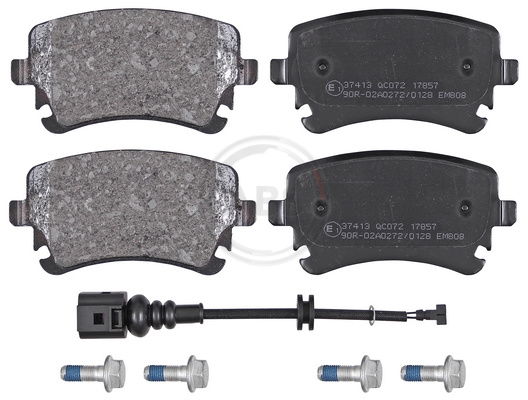 Brake Pad Set, disc brake (Rear axle)  Art. 37413