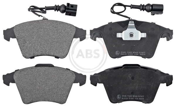 Brake Pad Set, disc brake (Front axle)  Art. 37415