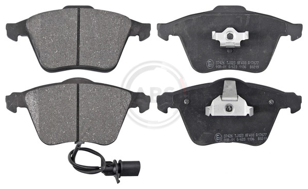 Brake Pad Set, disc brake (Front axle)  Art. 37426